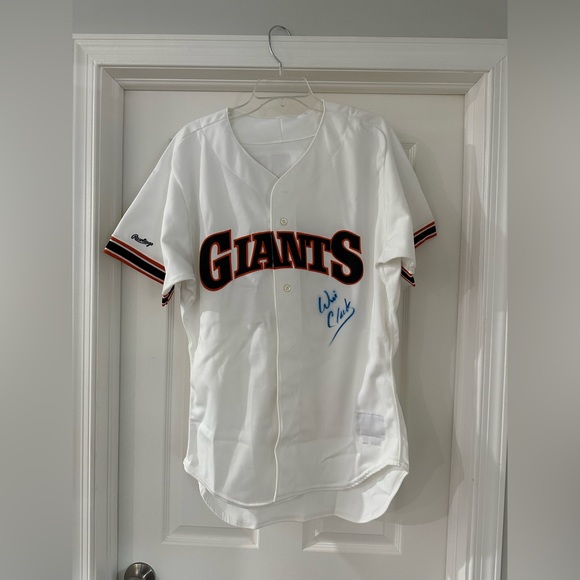 Rawlings Other - Will Clark signed jersey. Certificate of authenticity included. SF Giants